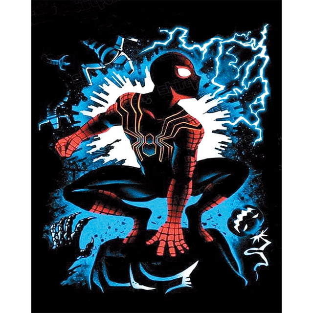 Punto de cruz completo 11CT DIY Spider-Man impreso bordado Craft Kits (10) Sywqhk Decoración hogareña