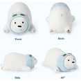 thumbnail image 3 of Polar Bear Plush Toy, 35cm Stuffed Animal, 3 of 5