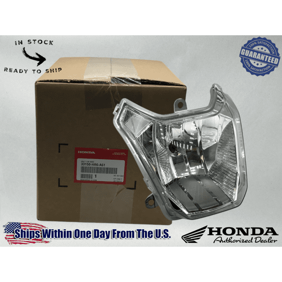 Honda OEM Headlight Lens 15-25 TRX 500 Rubicon Foreman TRX500 33150-HR6-A61
