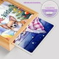 thumbnail image 4 of Watercolor Hello Winter Chihuahua Chill Christmas Welcome Acrylic Plaque with Wood Photo Frame Box Dog Lover Gifts Idea Light Box - 00016, 4 of 5