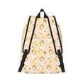 thumbnail image 2 of Bixox Cute Duck And Flower Printing Canvas Backpack Lightweight Casual Travel Backpack School Backpack Fits 15.6 Inch Notebook, 2 of 5