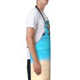 thumbnail image 3 of Picia Boards and Beach Waterproof Apron for Unisex Adult - Adjustable Bib Apron with Pockets, Ideal for Cooking, Gardening, Painting, and Household Chores, 3 of 9