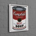 thumbnail image 1 of Boho Christmas Gift With 3D Campbell's Soup Inspired Kitchen Canvas Poster Featuring Modern Wall Art Decor, 1 of 1