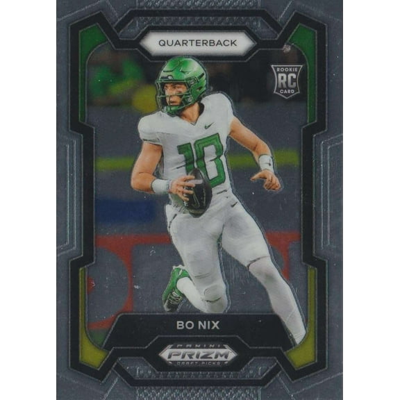 NFL 2024 Panini Prizm Draft Picks   Bo Nix #105 (Rookie)
