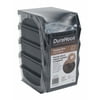 Triton Products® 5-3/8 In. L x 4-1/8 In. W x 3 In. H Black Polypropylene Hanging Bin & BinClip Kit, 4 Pack