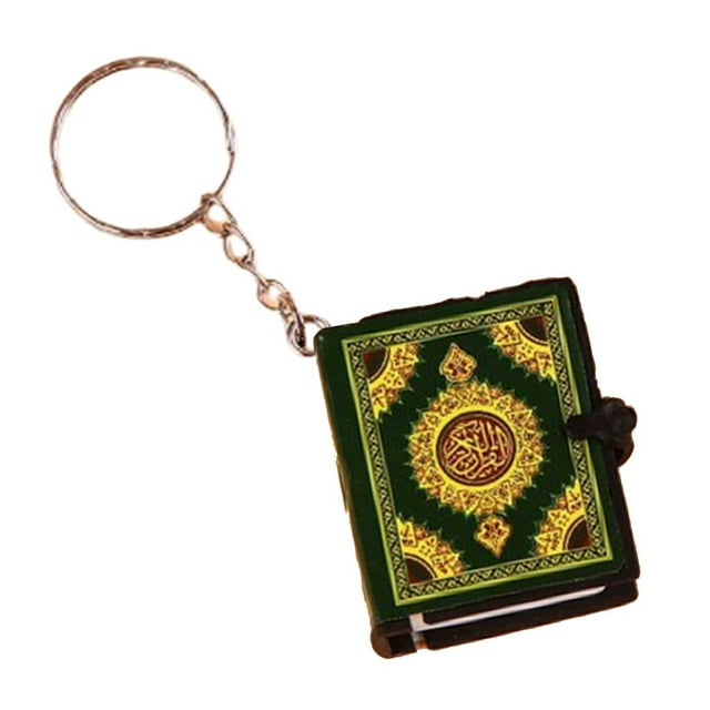 Llavero Del Corán Del Arca Del Islam El Llavero Musulmán Del Corán Que Cuelga El Regalo - Verde Sunnimix llavero llaveros