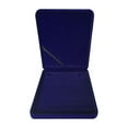 thumbnail image 3 of Caja de almacenamiento de collares, caja de almacenamiento de joyas, caja de colección, caja de joyería de terciopelo, caja organizadora de collares Azul, 3 of 8