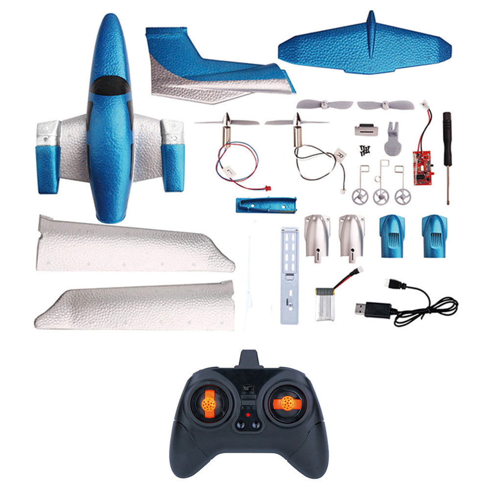 RC DIY Assemble Plane Fixed Wing EPP Foam Airplane Remote Control Aircraft GD006 