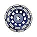 thumbnail image 3 of DT-DIATOOL 5 Inch Double-Row Diamond Grinding Wheel for Concrete Granite Marble, 3 of 4
