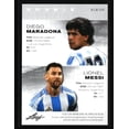thumbnail image 2 of Tarjeta coleccionable de fútbol 2025 Leaf Double, exclusiva edición Legends, 2 of 2