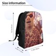thumbnail image 2 of John Pork Is Calling Backpack, Large Capacity Travel Bookbag, Durable Water-Resistant Laptop Backpack For Work, College, And Daily Use, 16.1x11.8x6.5 Inch, 2 of 8
