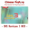 thumbnail image 2 of Original DHS Hurricane 3 NEO Tennis de Table Caoutchouc H3 Boucle Offensive Ping Spin Control Pong Éponge Rouge H39, 2 of 6