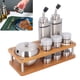 thumbnail image 5 of Conjunto de dispensadores de condimentos, Botellas de Vinagre de Aceite fácil de Limpiar prácticas para especias, 5 of 7
