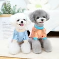 thumbnail image 2 of Yidarton Fall/Winter Pet Clothes Small Dog Teddy Bomei Hey Nose Dress Multicolor Dog Clothing Pet Clothes light blue L, 2 of 9