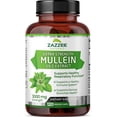 thumbnail image 1 of Zazzee Extra Fuerte Mullein Extract 3000 Mg 120 Vegan Caps Sabor Sin Sabor, 1 of 3