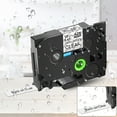thumbnail image 2 of GREENCYCLE 3 Pack Compatible for Brother TZe-S131 TZ-S131 TZ-131 TZe-131 Tape 12mm 0.47'' Laminated Black on Clear Extra Strength Label Tapes use in P-Touch PT-D210 D400 D600 Label Maker 26.2ft 8m, 2 of 7