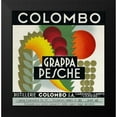 thumbnail image 2 of Vintage Apple Collection 12x12 Black Modern Framed Museum Art Print Titled - Grappa Pesche, 2 of 5