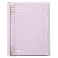 thumbnail image 2 of Souew B5 Soft Cover Loose Leaf Notebook, Pink 10×8In Detachable Lined Journal, 60 Sheets 180° Flat Lay Notebook For Students S-Chool Study, 2 of 6