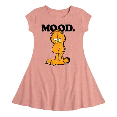 

Garfield - Mood - Toddler And Youth Girls Fit And Flare Dress