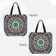thumbnail image 2 of Easygdp Colorful With Blue Oriental Bolsa Tote para Mujer, Bolso de Hombro para Trabajo, Playa, Viajes, Compras y Supermercado, 2 of 7