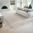 thumbnail image 6 of Bliss Rugs Magic Traditional 2' x 7' Beige and Cream Indoor Area Rug, 6 of 6