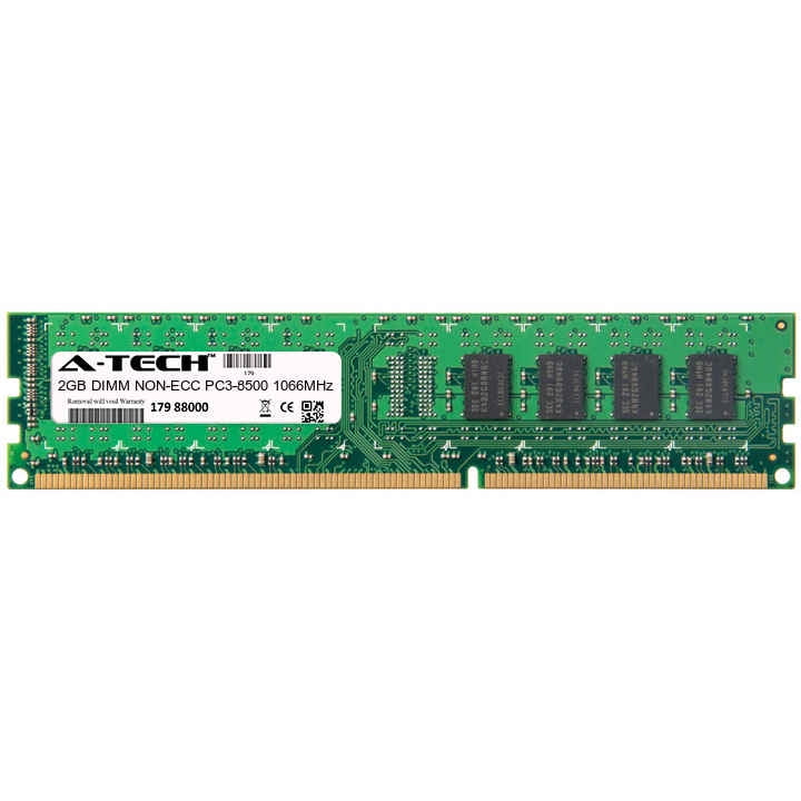 2GB Module PC3-8500 1066MHz NON-ECC DDR3 DIMM Desktop 240-pin Memory Ram