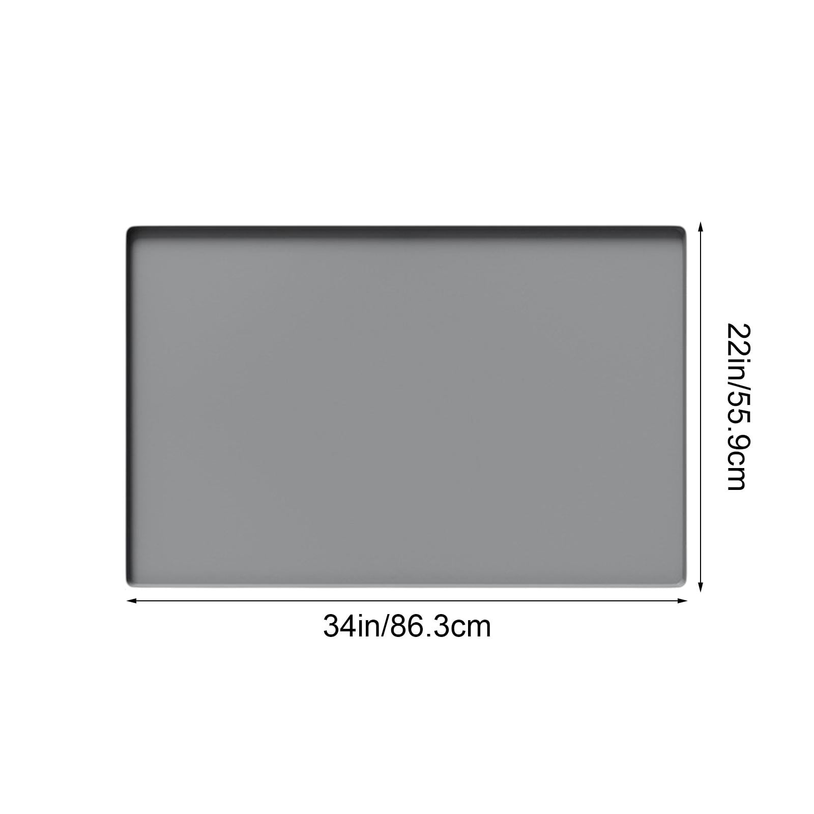 Ovzne Under-Sink Mat – 34×22in Non-Slip, Eco-Friendly Drip Tray for Kitchen Bathroom Cabinets