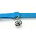 thumbnail image 3 of Collar ajustable para gatos Desiderio de terciopelo suave y seguro con dije de corazón de cristal y cascabeles, 3 of 5