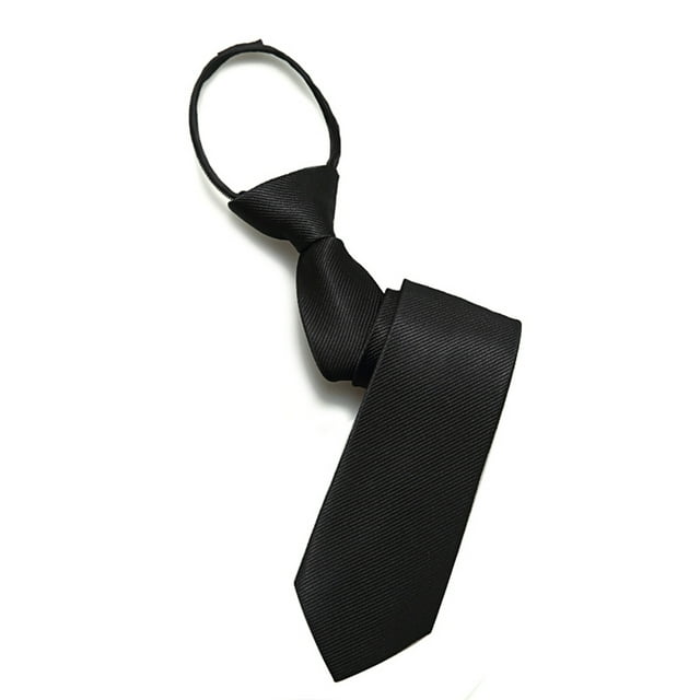 MasteelfCA Cravate d'Affaires Mode 6 cm Cravate Rayée Ensemble pour Hommes (Noir)