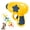 Yellow, variant on Cat Fetch Toy, Cat Fetch Launcher Toy Gun with 5 Propellers – Interactive Training Tool for Kitten Chasing & Hunting