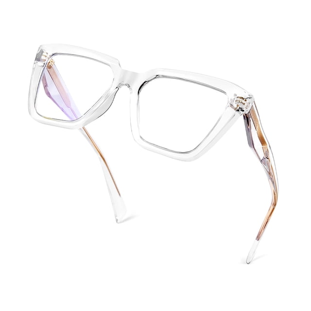 Gafas de bloqueo de luz azul JFXQDR TR90 Cat Eye para mujer