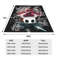 thumbnail image 5 of Hollow Game Kni-ght Silksong Soft Micro Fleece Cozy Throw Blanket Lightweight Fuzzy Flannel Blankets Sofa Decor Gifts, 5 of 9
