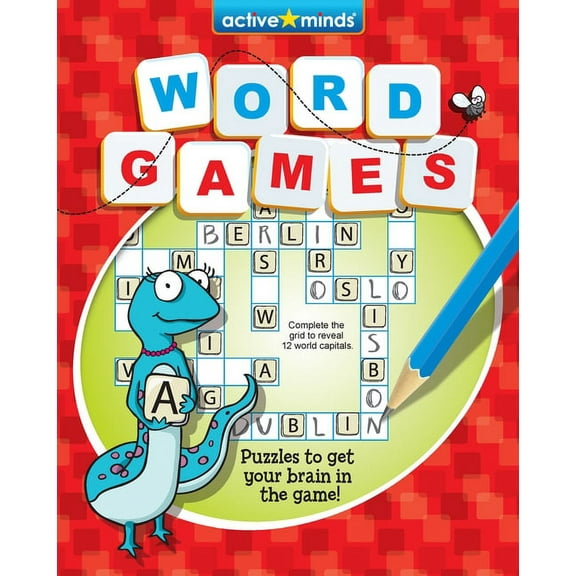 Active Minds Word Games, (Paperback)