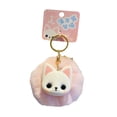 thumbnail image 2 of figatia Cat Keychain Bag Charm Soft Doll Bag Accessory Bag Decoration Cute Key Organizer Devon cat, 2 of 9