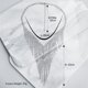 thumbnail image 4 of Joyería nupcial para boda, novia, borla, collar de diamantes de imitación, pulsera, pendientes colgantes para mujer, joyería para fiesta de graduación, 4 of 6