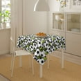 thumbnail image 4 of Zufioo Soccer and Football Print Square Decorative Tablecloth, Wrinkle-resistant, Waterproof and Oil-resistant Tablecloth Coffee Table Cloth, Suitable for Restaurants-54"x54", 4 of 8