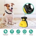 thumbnail image 3 of Recogida portátil de residuos de inodoro para mascotas con dispensador de bolsas, recogida de residuos sanitarios para perros y gatos (1 pieza, amarillo), 3 of 5