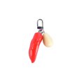 thumbnail image 1 of Qarigey Cadena anillo moda Chilli puerta de casa llavero titular portátil bolso billetera colgante joyería mujer hombre Accesorios de disfraces Rojo Qarigey AP014271-06, 1 of 6