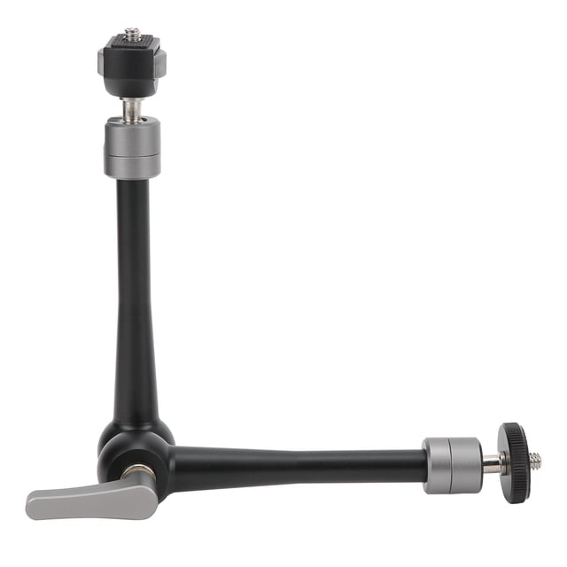Aluminum Alloy Magic Arm,11in Magic Arm Large Magic Armfor Photography Magic Armwith Screw High-End Performance