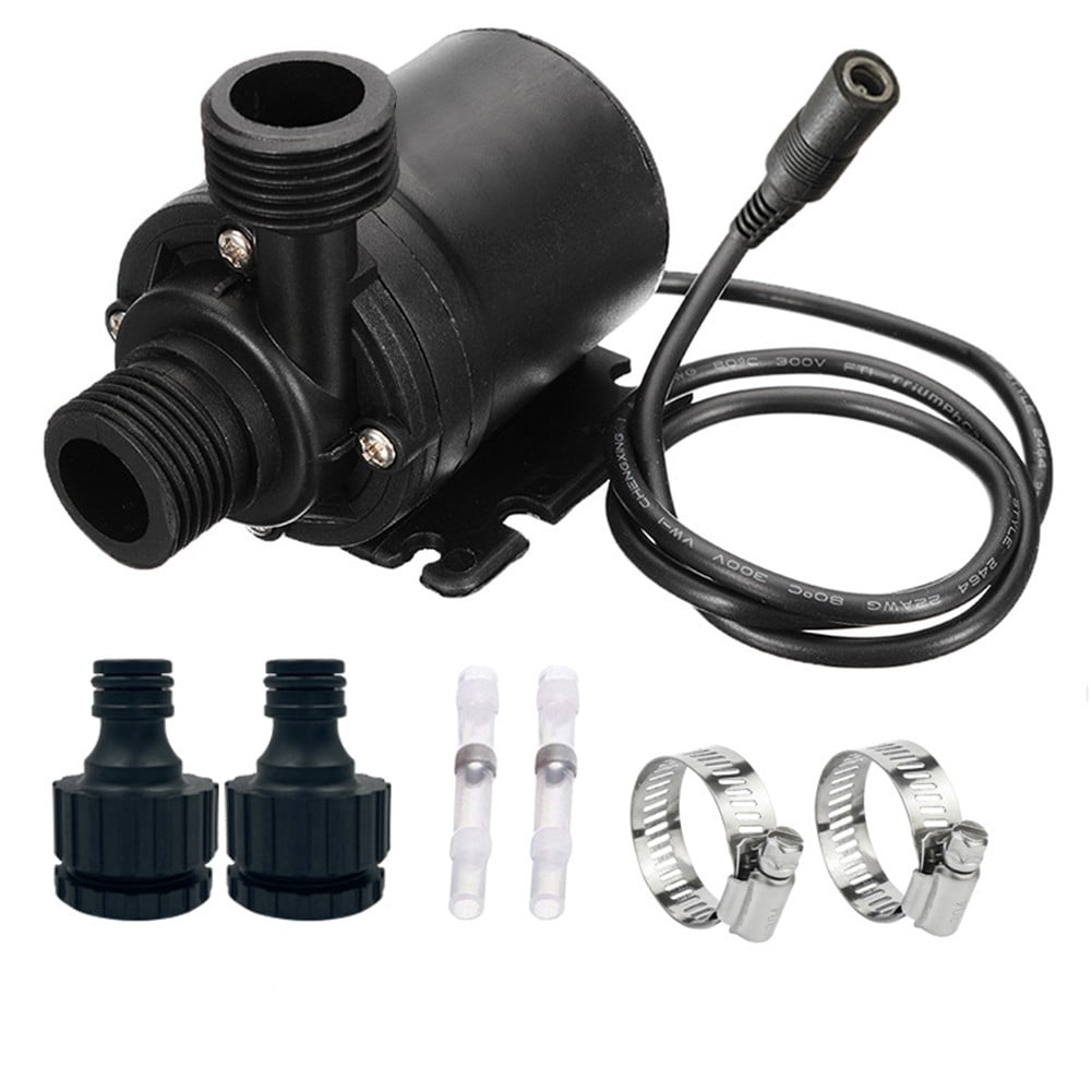 Dc 12V 800L/H Brushless Submersible Water Pump For Solar Fountain Aquarium Pond