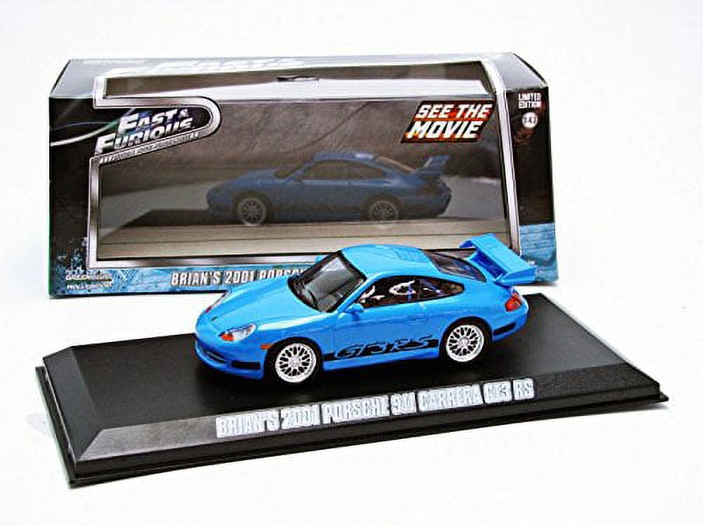GREENLiGHT　BRIAN&#39;S 2001 911 CARRERA GT3 GREENLIGHT FAST & FURIOUS BRIAN'S 2001 PORSCHE 911 CARRERA