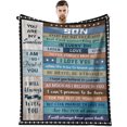 thumbnail image 1 of Printed Blanket Double Layer Nap Office Blanket Flannel Home Fluffy Sofa Blanket, 1 of 1