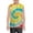 Yellow, variant on TIREOW Children Boys and Girls Neon Tie Dye Tank Tops Cute Animal Print Funny Crew Neck Sleeveless Undershirt