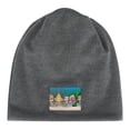 thumbnail image 4 of BUBBLE GUPPIES Beanie Men Slouchy Knit Skull Cap Warm Stocking Hats Guys Women Winter Beanie Hat Cuffed Plain Hat, 4 of 8