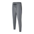 thumbnail image 4 of Ftwytp Mens Spring and Summer Loose Ice Silk Outdoor Running Fitness Yoga Leisure Training Pants Solid Color Quick Drying Running Pants Pants with Leg Zippers, 4 of 7