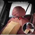 thumbnail image 5 of Gancho oculto para respaldo de asiento de coche, gancho invisible de gamuza para guardar objetos pequeños en el interior y la parte trasera del coche, 5 of 5