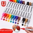 thumbnail image 1 of Rotulador de pintura de bajo olor que no se desvanece, rotulador para neumáticos, globo, rotulador de bricolaje, rotulador de pintura de cerámica, 1 of 5