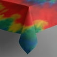 thumbnail image 3 of Colorful Tie Dye Pattern Rectangle Tablecloth 60"x84",Waterproof Polyester Rectangle Table Cloth, Wipeable Spillproof Polyester Tablecloth for Dining, Camping, Indoor and Outdoor, 3 of 5