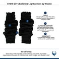 thumbnail image 3 of CTM Girl's Ballerina Leg Warmers by Wootie, 3 of 3