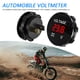 thumbnail image 3 of D3 Coche Motocicleta DC 12-24V Panel digital Voltímetro Medidor de voltaje (Rojo) Likrtyny Accesorios para autos y motos, 3 of 9